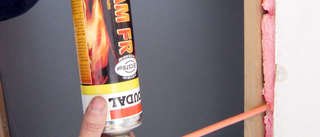Soudafoam FR within a fire-resistant joint system